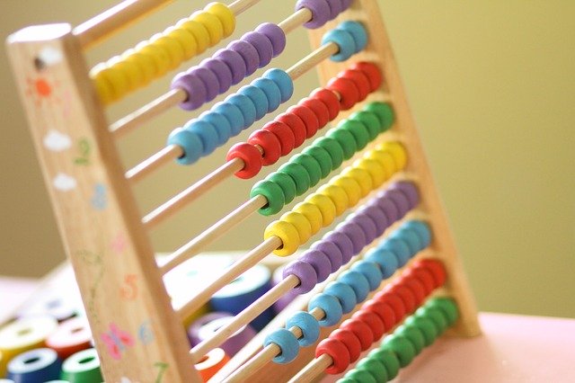 toy abacus in locally-owned childcare centers